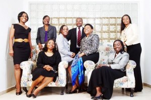 WIMBIZ founders including Chi-chi Okonjo, Ibukun Awosika, Mobolaji Johnson, Yewande Zaccheaus and Bola Adesola 