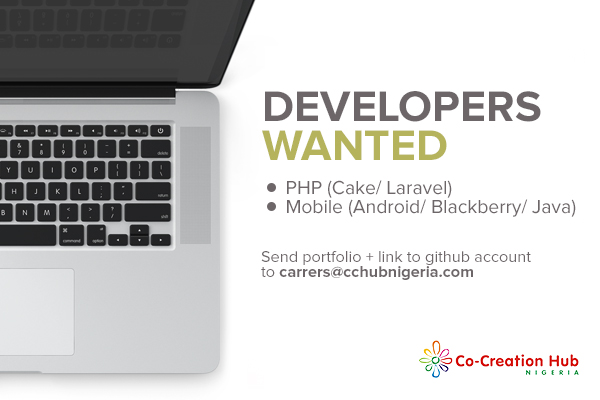 Developers Wanted At Co-Creation Hub