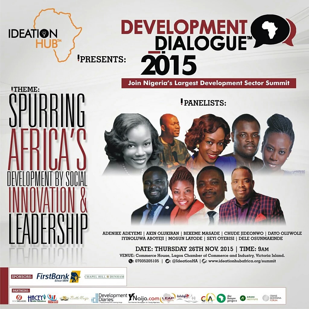 Development dialogue on Social Innovation and Leadership in Africa to hold in Lagos