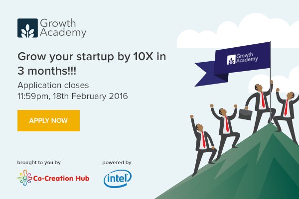 Tech startups: Apply to Intel’s Growth Academy and grow your startup exponentially in 3 months