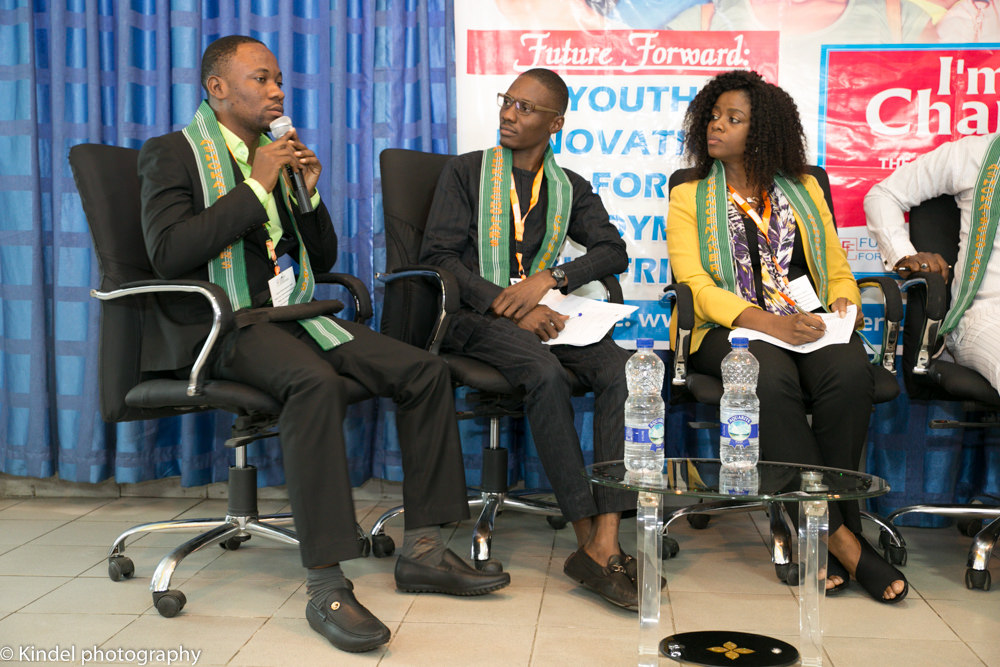 One of the panel sessions